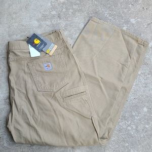 Carharett FR Pants NEW 42×32 Tan